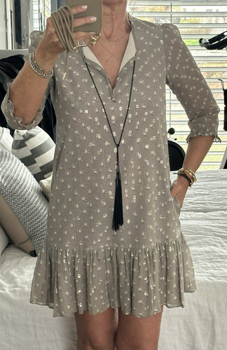 Schumacher seide lurex kleid - seide,