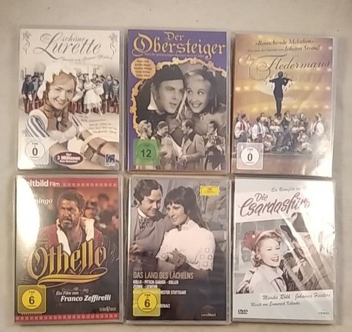 Konvolut dvds mit - konvolut, 6