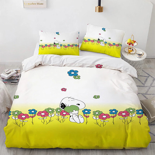 Charlie brown bettwäsche - brown,