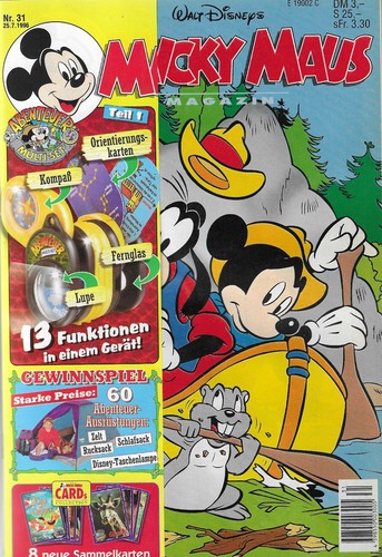 Micky maus 1996 mit - nr.31,