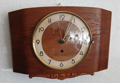 Vintage wanduhr 50er 60er - vintage,