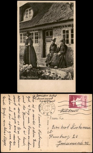 Postcard sønderho esbjerg - sønderho, b.