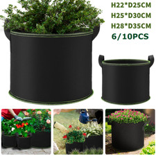 6/10x Pflanzsäcke Mit Henkeln