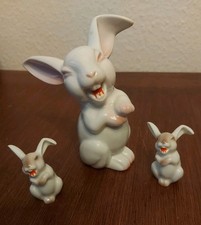 3 x Rosenthal Porzellan Hasen