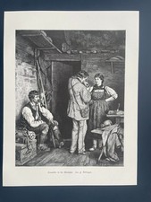 "Botaniker in der Almhütte"