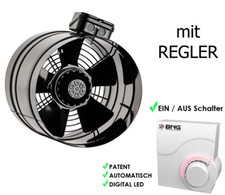 Rohrventilator axial 200 250 - axial,