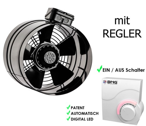 Rohrventilator axial 200 250 - rohrventilator,