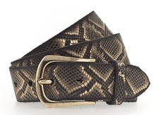 b.belt Sabia Gold Ledergürtel