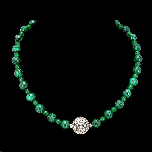 Bailysbeads designer malachit - designer,