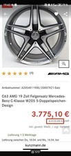 Mercedes AMG Felgen 19 Zoll C63 AMG