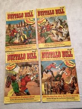 Buffalo Bill Bastei Comic, 4Hefte