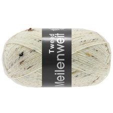 Lana Grossa Meilenweit 100g Tweed - Sockenwolle 4-fach Garn Stricken (79,50€/kg)