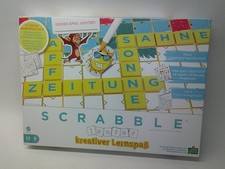 MATTEL GAMES - SCRABBLE JUNIOR - KREATIVER LERNSPASS - 2 LUSTIGE WORTSPIELE IN 1
