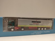 ALBEDO 1:87 LKW  MAN F90 Sattelzug DÖRR Spedition ALCATEL Werbemodell 