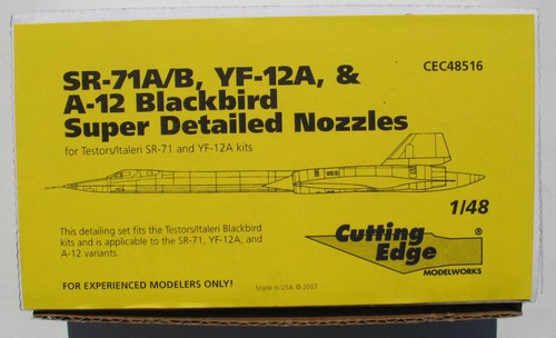 Cutting edge 71a yf - sr-71a/b, yf-12a