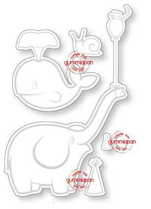 Gummiapan stanzschablone - gummiapan,