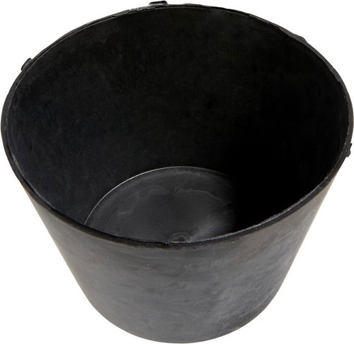 Gipsbecher ø13cm schwarz - gipsbecher,