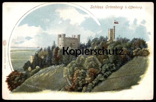 Alte postkarte schloss - postkarte,