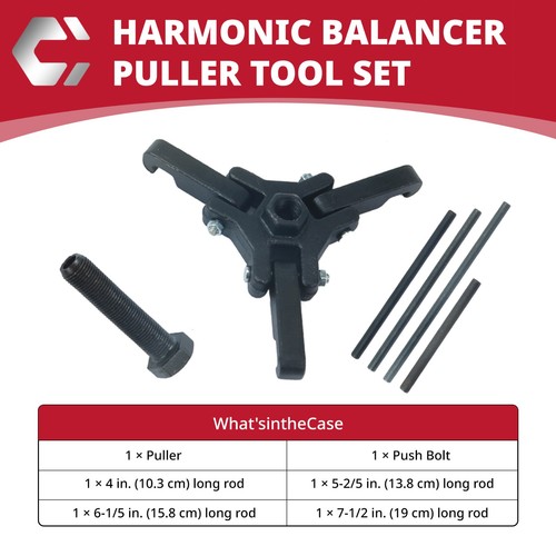 Jaw harmonic balancer puller - 3,