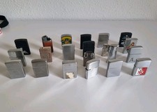 Sturmfeuerzeug Benzinfeuerzeug ZIPPO / MARLBORO ETC.  21 STÜCK