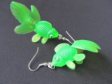 Goldfisch ohrringe kampffisch - goldfisch,