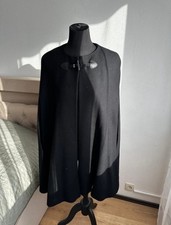Zara Cape Poncho Schwarz