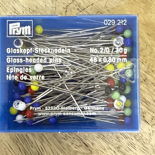 Prym glaskopfstecknadeln - 30, g