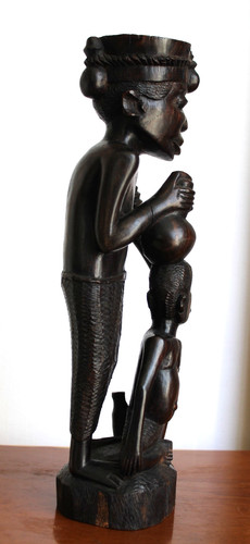 Afrikanische skulptur hartholz - afrikanische,