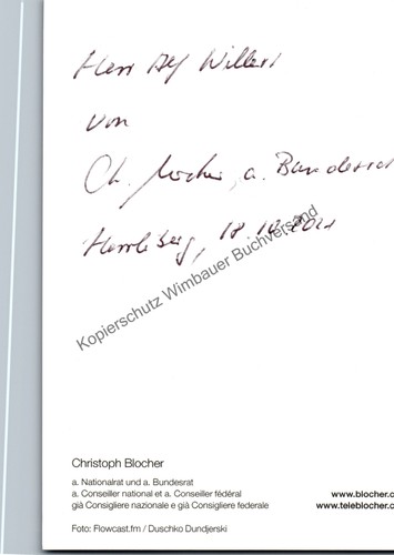 Original autogramm christoph - original,
