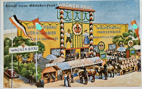 München oktoberfest - ak,