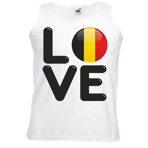 Tank top love belgium - belgium, ich