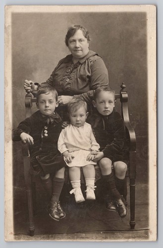 Rppc mutter drei - drei, jungen