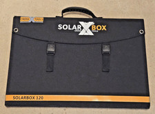 Mobiles Solarpanel faltbar 120W Camping CROSS TOOLS SOLARBOX 120 68060 neuwertig