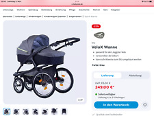 NP315,- TFK Wanne Zwillinge mit Buggyfunktion Kinderwagen - Aufsatz + Zubehör