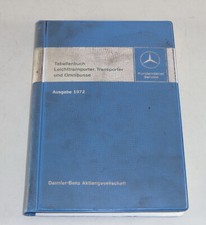 Tabellenbuch Mercedes Benz