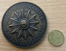 Medaille Polizei-Meisterschaften Land Niedersachsen 1956 4x100m Staffellauf