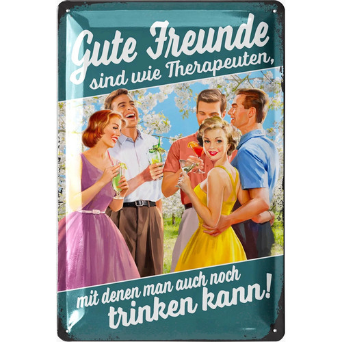 Gute freunde wie therapeuten - freunde,