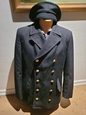 Marine Uniform Kieler Kragen Tellermütze Matrose Matrosenhemd Pea Coat Kollani