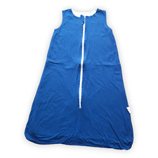 Schlafsack Baby Mosebears Blau XL 18 bis 24 Monate Ärmellos Fußsack Reißverschlu