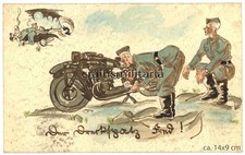 Orig. Zeichnung Gemälde Heer
