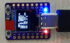 Bitcoin NexGen NM Miner ESP32-C3 Bundle, 4x 330kH/s - 0,42" Display ohne Gehäuse