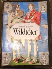 James Cooper Wildtöter Lederstrumpf Leinenausgabe DDR Ostalgie Indianer Vintage 