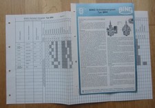 Bing Ersatzteilliste und Beschreibung Schieber Vergaser Typ SRH