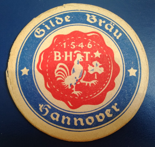 Bierdeckel brauerei lindener - bierdeckel,