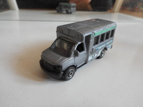 Matchbox gmc schulbus grau - schulbus,
