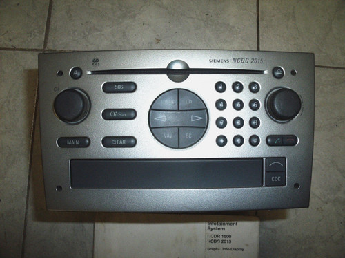 Opel radio siemens ncdc 2015 - ,