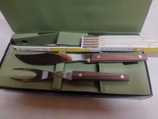 Tranchierbesteck Messer & Gabel, DUETT-Orginal Nirosta Solingen Servierbesteck