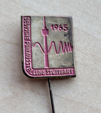 Vintage Radio Messe Stuttgart Pin Anstecker Deutsche Funkausstellung Stecknadel
