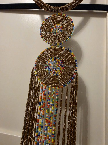 Afrikanische perlenkette kenia - perlenkette,