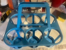 1970er Flaschenträger Blau 6er Pack Bierflaschenträger Flaschenhalter